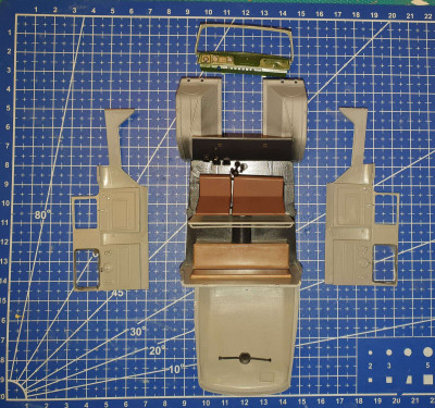 Kabina hasiče před zavřením