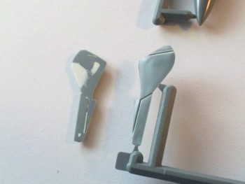 Kryty podvozkových nôh.