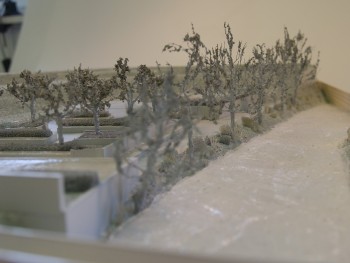 nynější "zarostlé" nábřeží