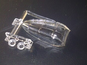 Prekryt kabíny je čistý, a bude do interiéru dosť vidieť.